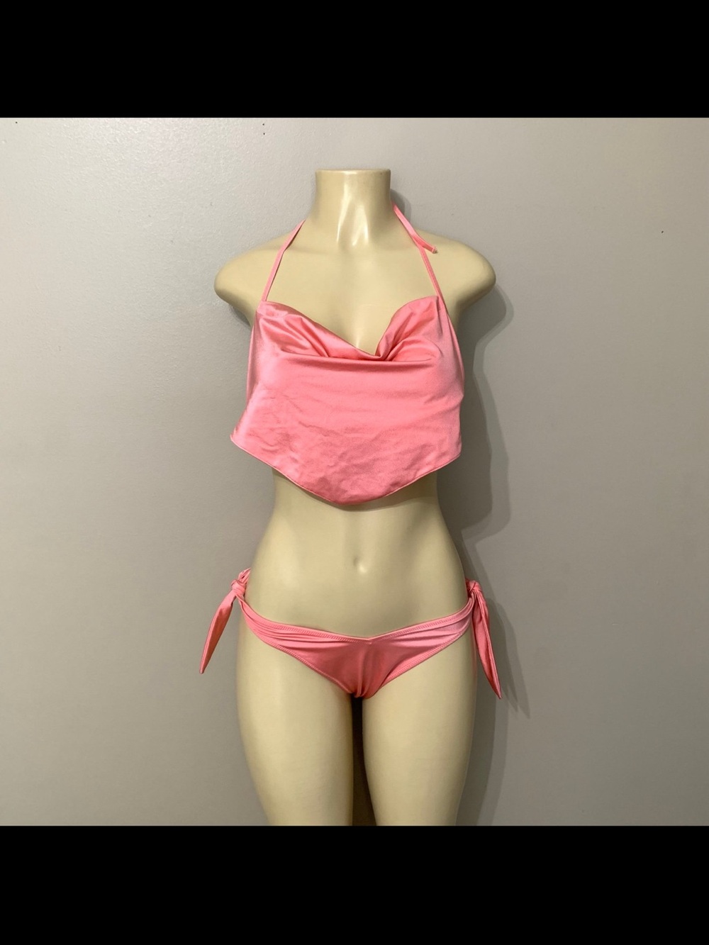 Victoria’s Secret Pink Bikini Top Size Small, Bottoms Medium